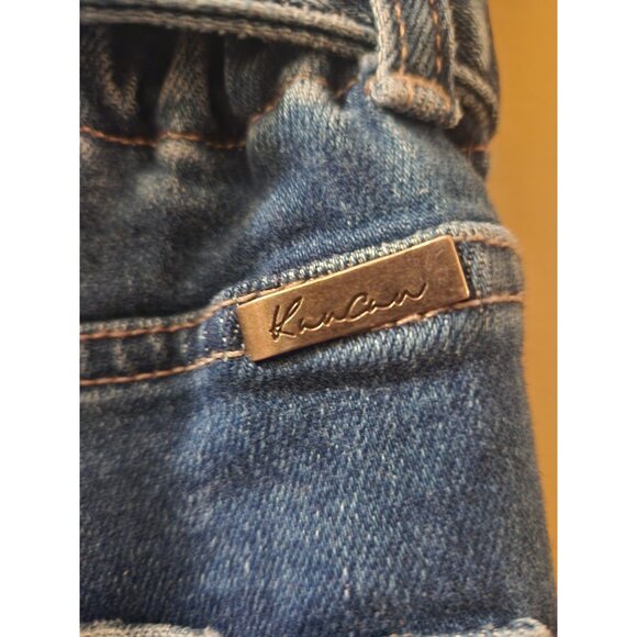 KanCan High Rise Paper Bag Waist Skinny Jeans Size Small - Picture 3 of 6